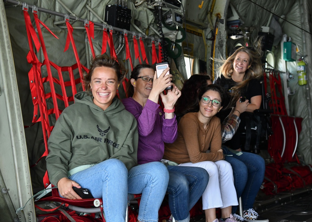 Yokota spouses take to the skies during Operation Volant Spouse 2023