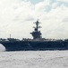 F/A-18F Super Hornett takes off from flight deck of USS Carl Vinson (CVN 70) during Multi-Large Deck Event (MLDE)