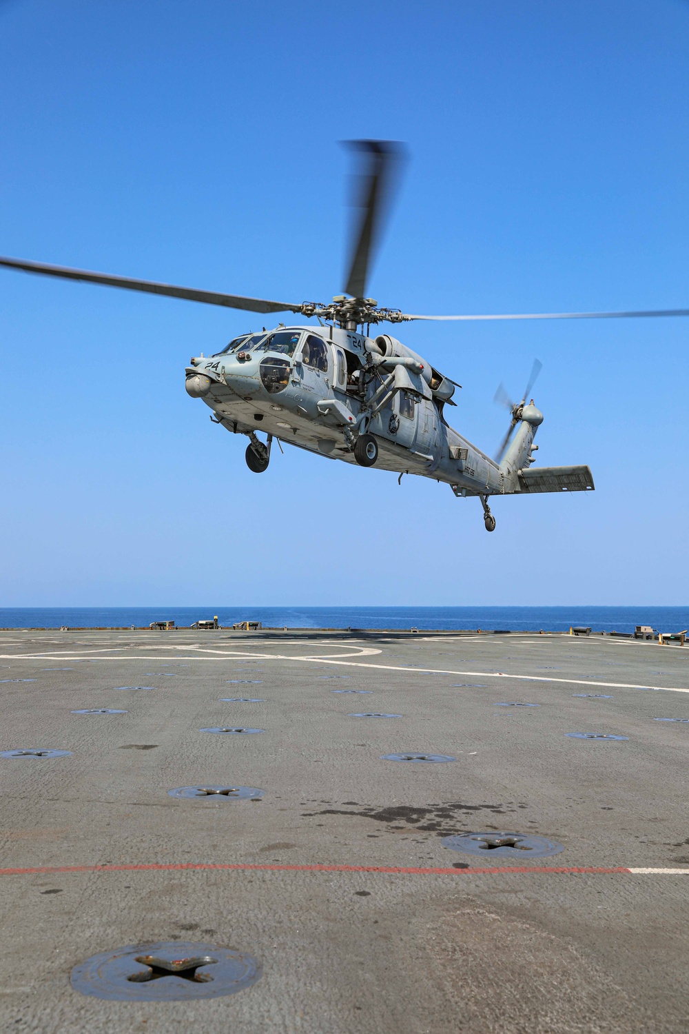 USS Carter Hall (LSD 50) Conducts Flight Operations, Oct. 31, 2023