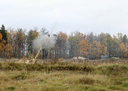 Task Force Marne, NATO Allies demonstrate unified artillery capabilities during Wawel Dragon