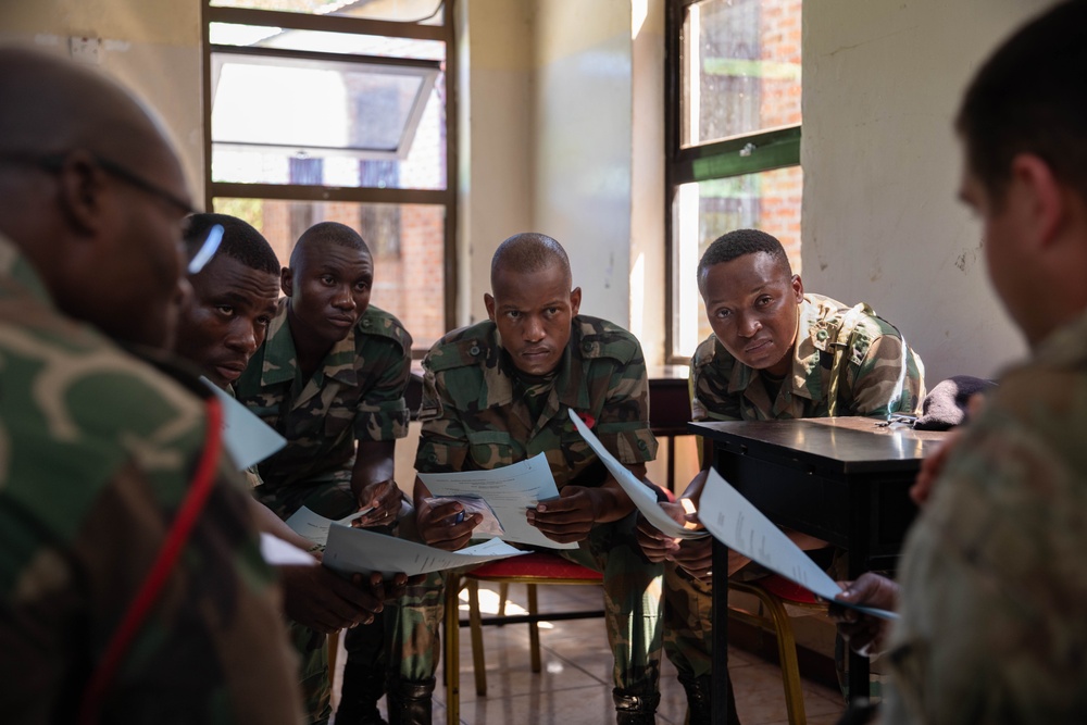 SETAF-AF, 7th ATC helps improve the Malawi Defence Force Section Commanders Course