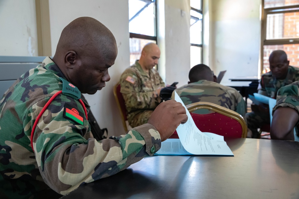 SETAF-AF, 7th ATC helps improve the Malawi Defence Force Section Commanders Course