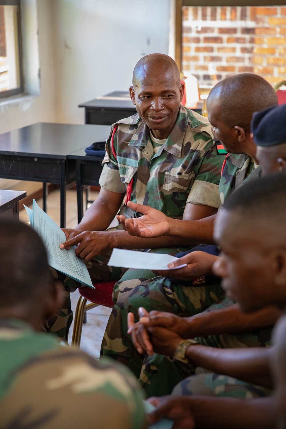 SETAF-AF, 7th ATC helps improve the Malawi Defence Force Section Commanders Course