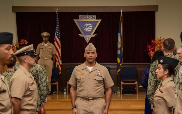 Mine Countermeasures Squadron Seven Changes Command