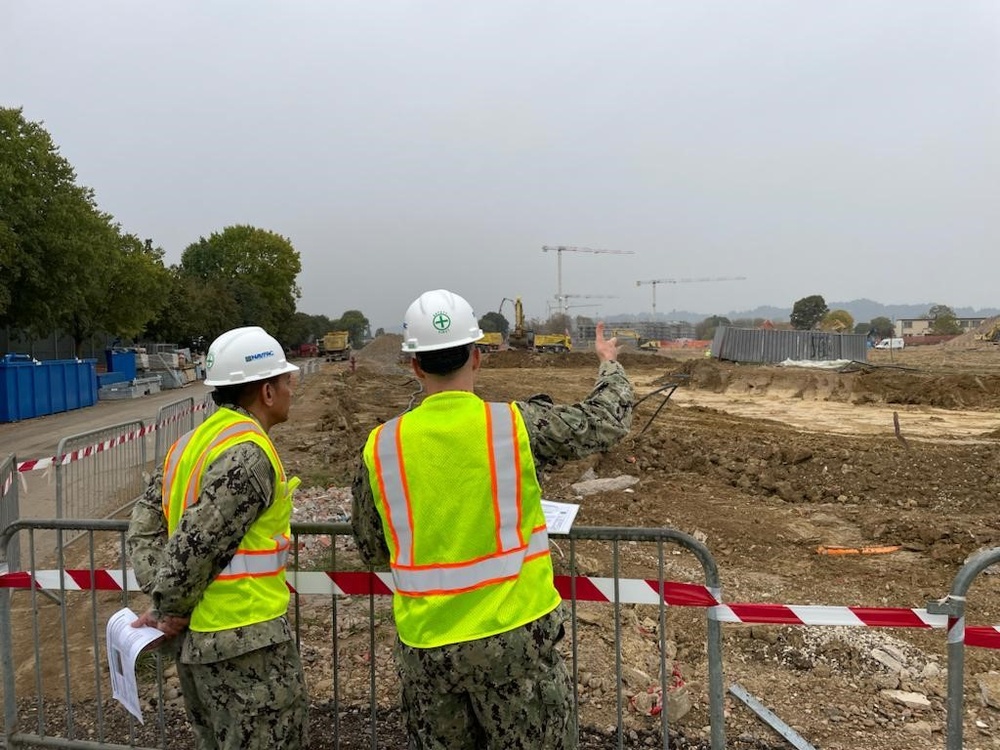 Capt. Rafael Miranda Visits ROICC Northern Italy