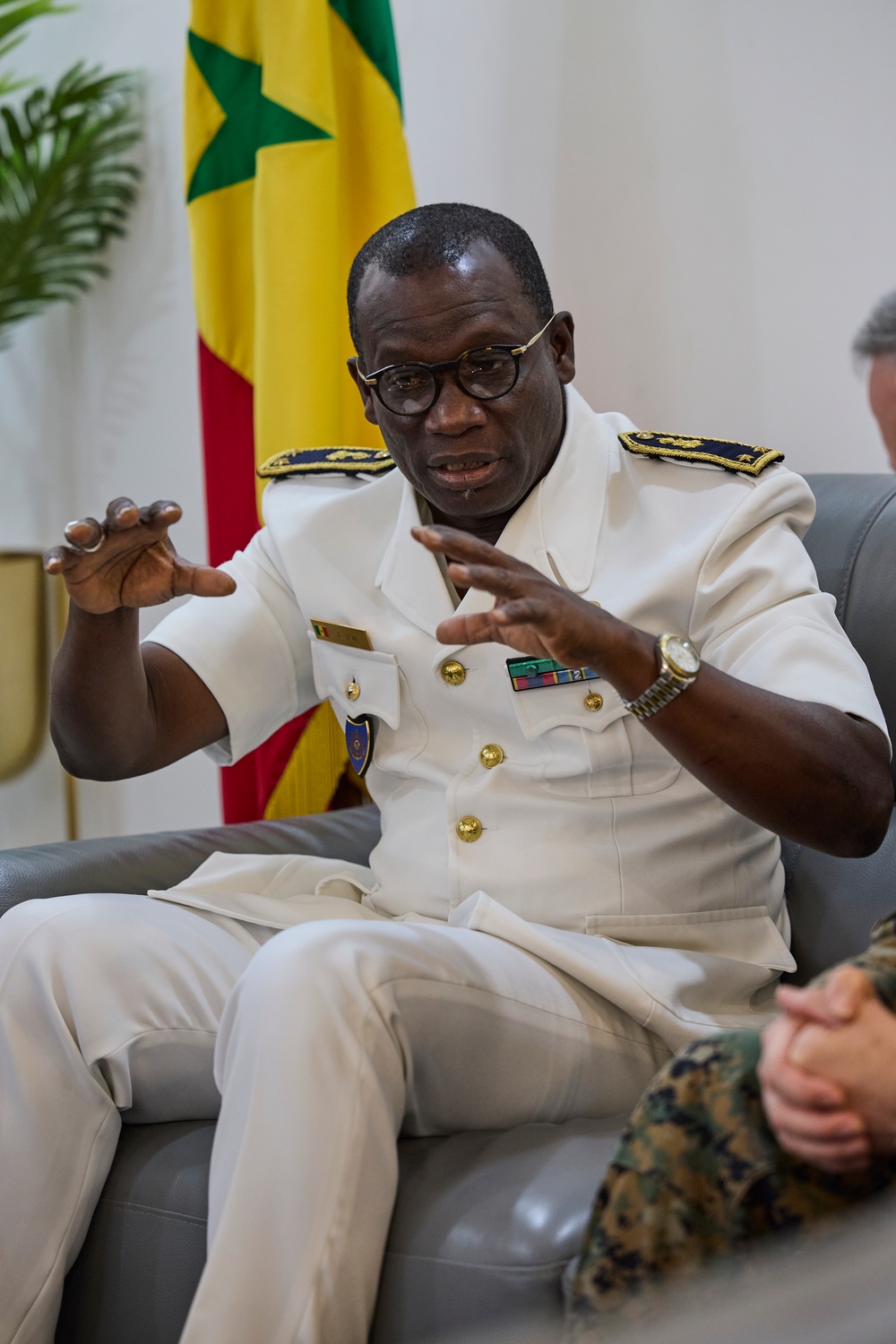 DVIDS - Images - Maj. Gen. Sofge meets with Rear Adm. Abdou Sene [Image ...