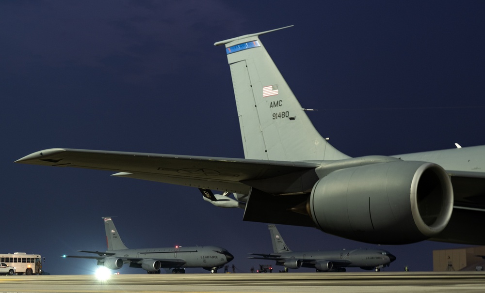 Additional KC-135s arrive in USCENTCOM AOR