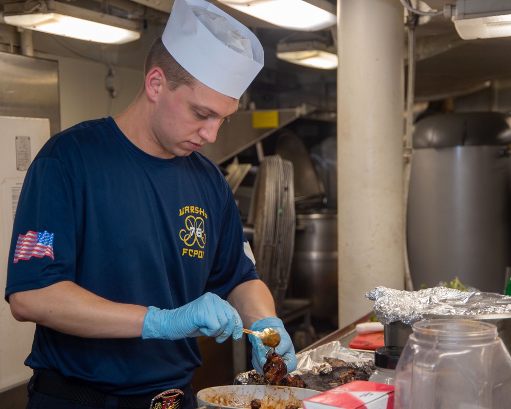 USS Ronald Reagan (CVN 76) hosts final round of cooking competition