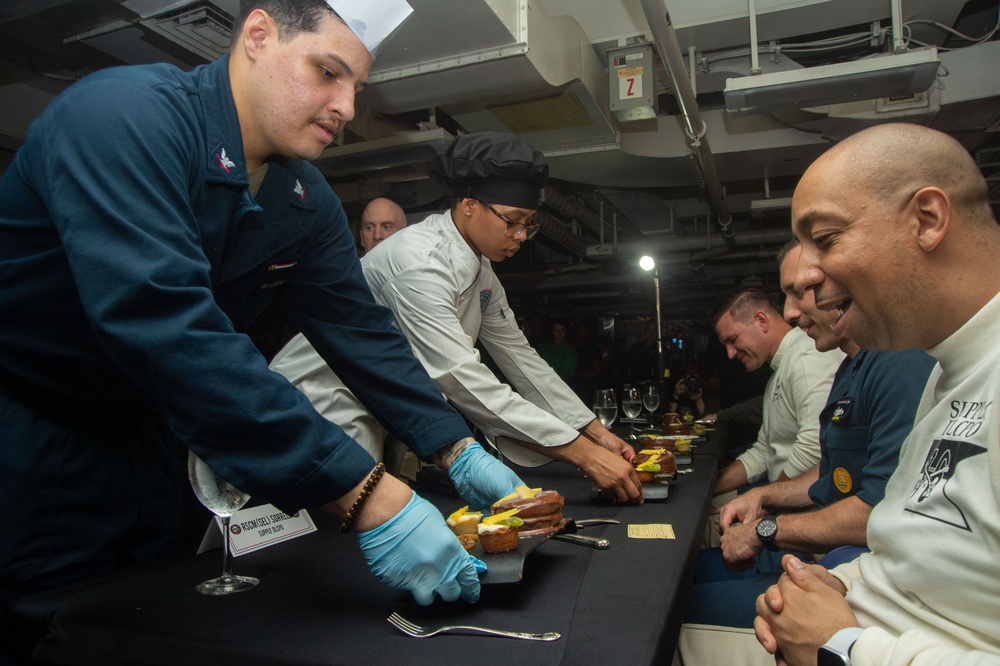 USS Ronald Reagan (CVN 76) hosts final round of cooking competition