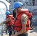 USS Thomas Hudner Conducts Man Overboard Drills