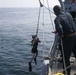 USS Thomas Hudner Conducts Man Overboard Drills