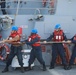 USS Thomas Hudner Conducts Man Overboard Drills