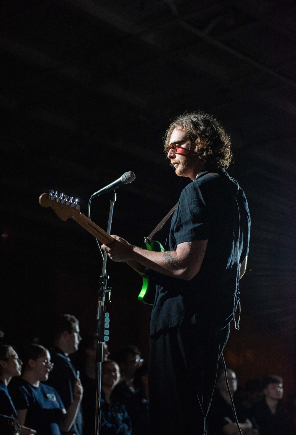 USS Ronald Reagan (CVN 76) and Navy Entertainment host lovelytheband concert