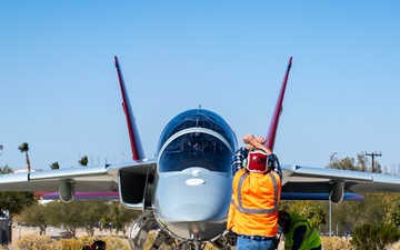 T-7A Red Hawk Arrival at Edwards AFB Reflects Integrated Team Effort