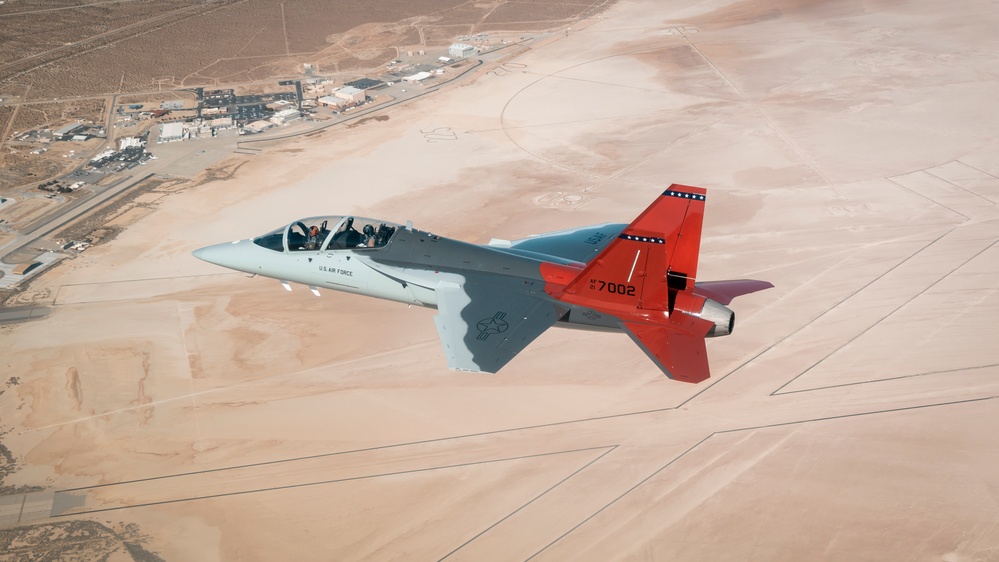 T-7A Red Hawk Arrival at Edwards AFB Reflects Integrated Team Effort