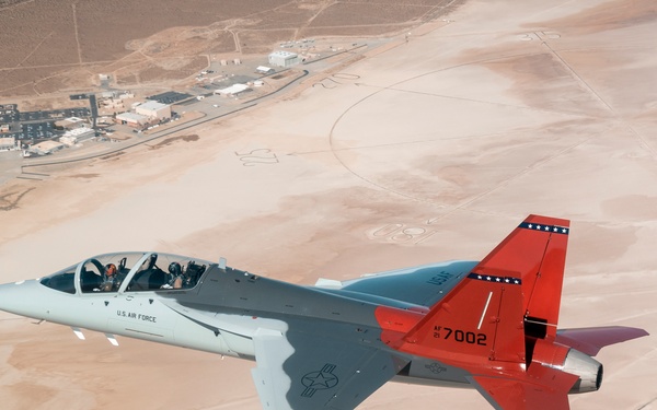 T-7A Red Hawk Arrival at Edwards AFB Reflects Integrated Team Effort