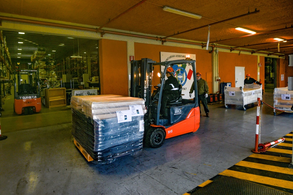 Humanitarian Assistance Program, Italy - shipment to Armenia