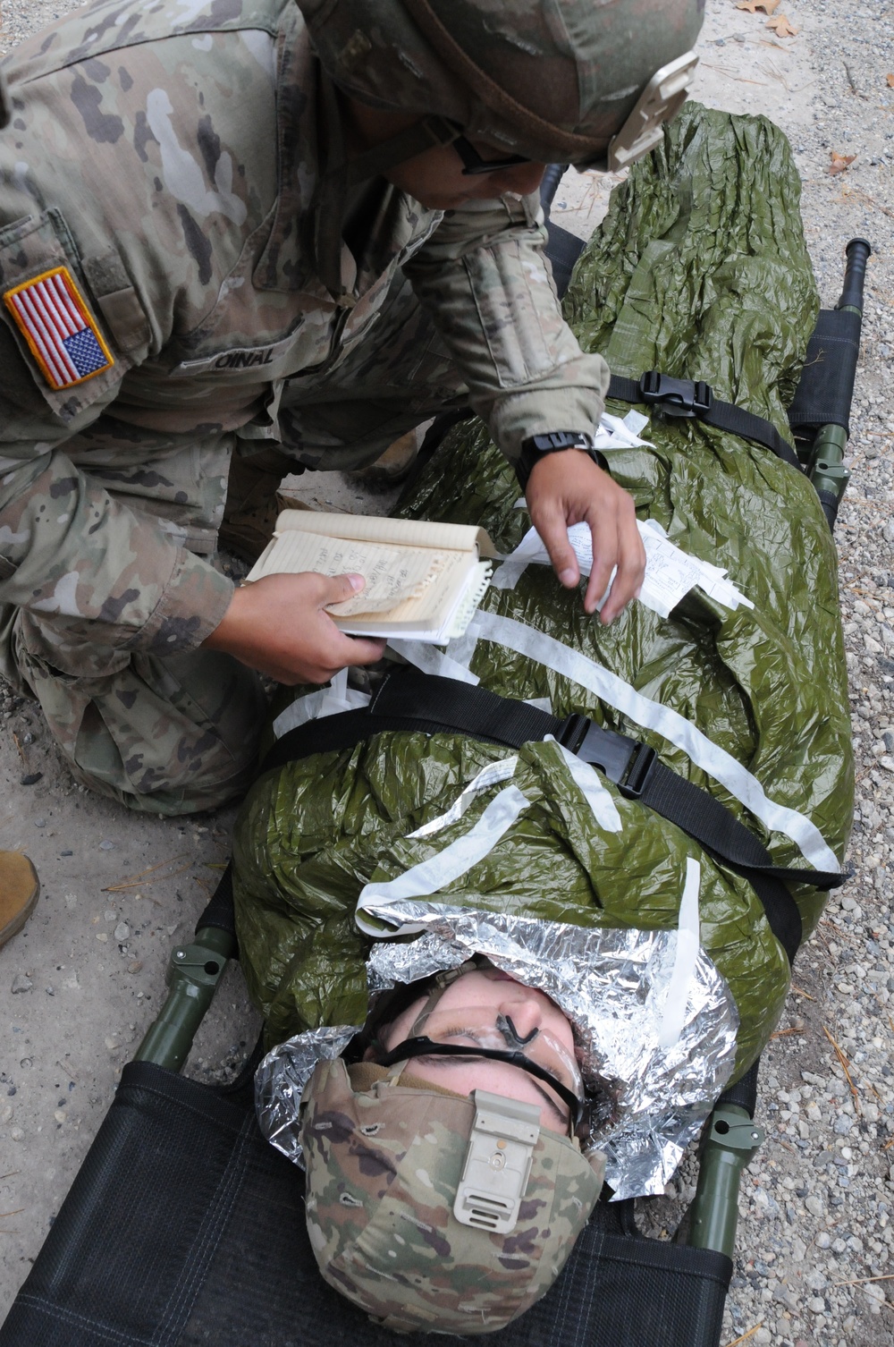 Fort Dix- MedEvac Training for 1st BN 114 Infantry