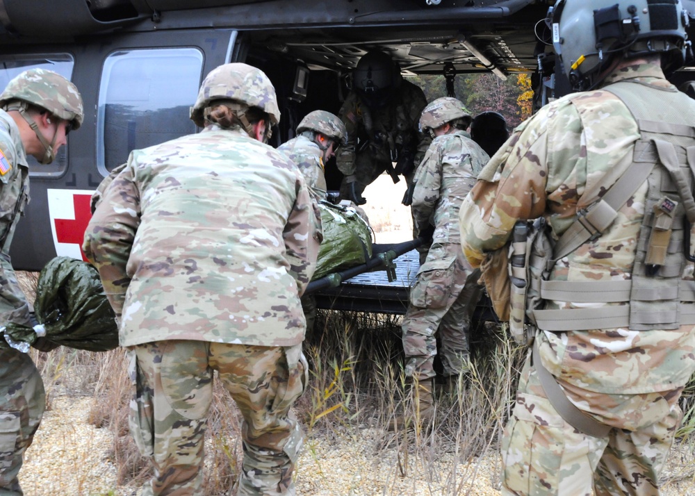 Fort Dix- MedEvac Training for 1st BN 114 Infantry