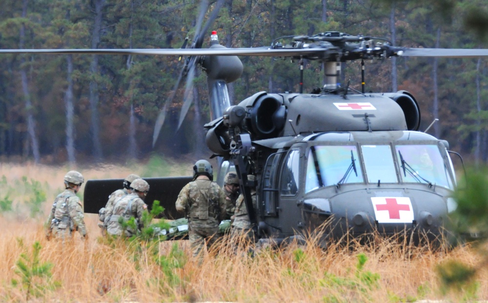 Fort Dix- MedEvac Training for 1st BN 114 Infantry