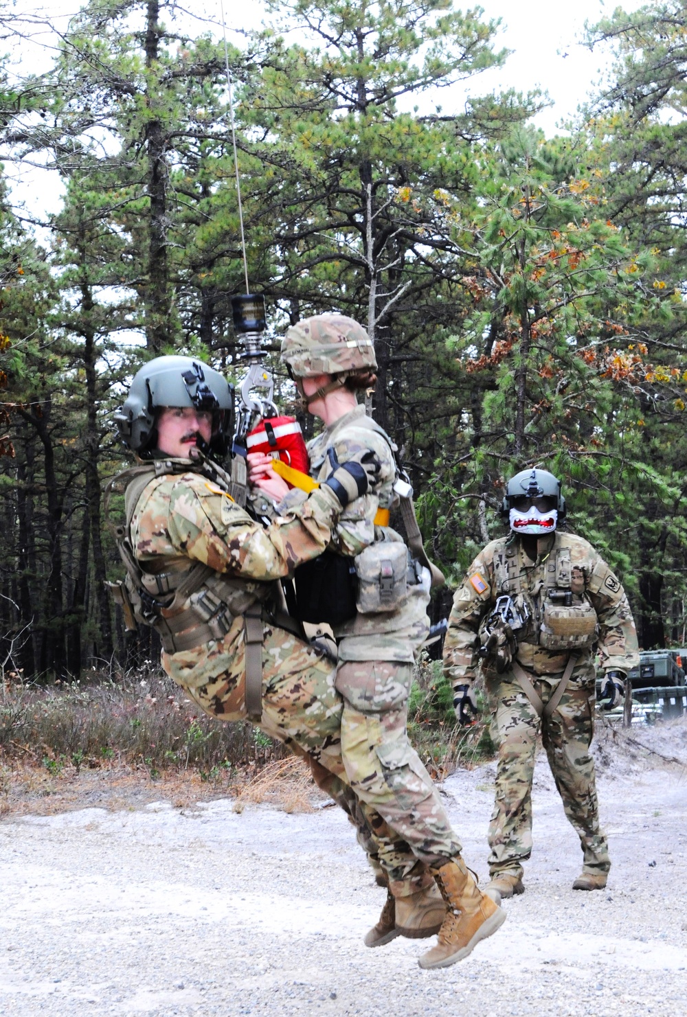 Fort Dix- MedEvac Training for 1st BN 114 Infantry