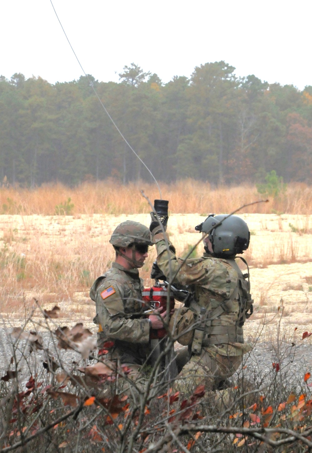 Fort Dix- MedEvac Training for 1st BN 114 Infantry