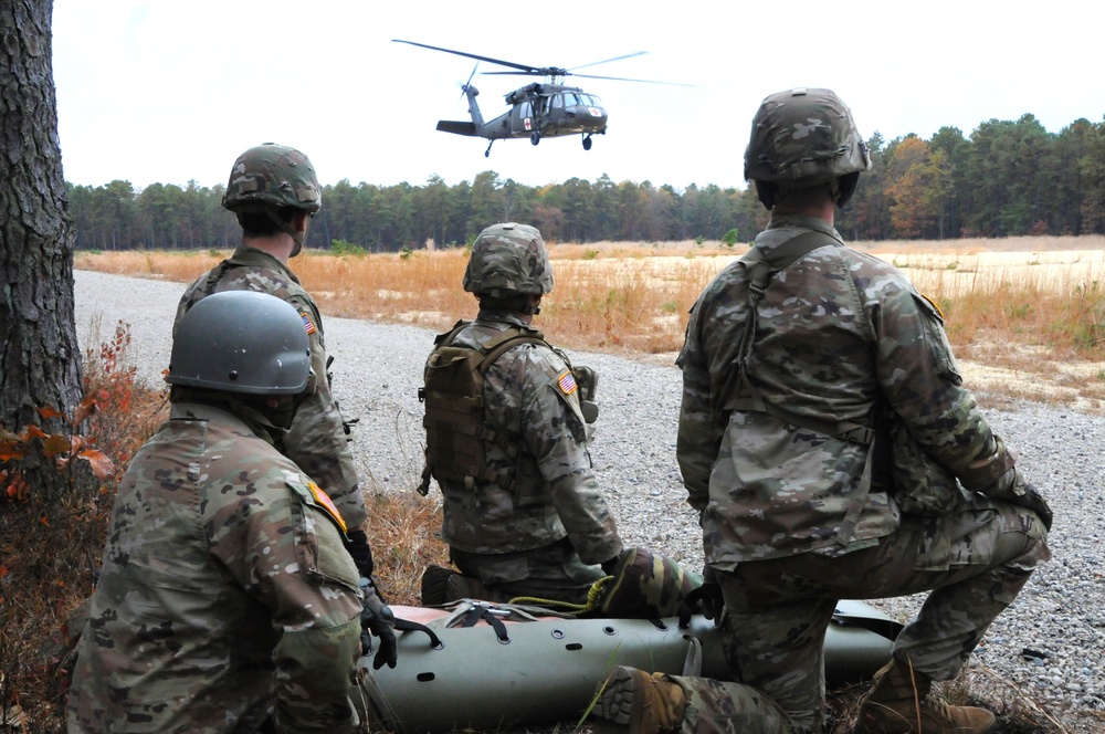 Fort Dix- MedEvac Training for 1st BN 114 Infantry