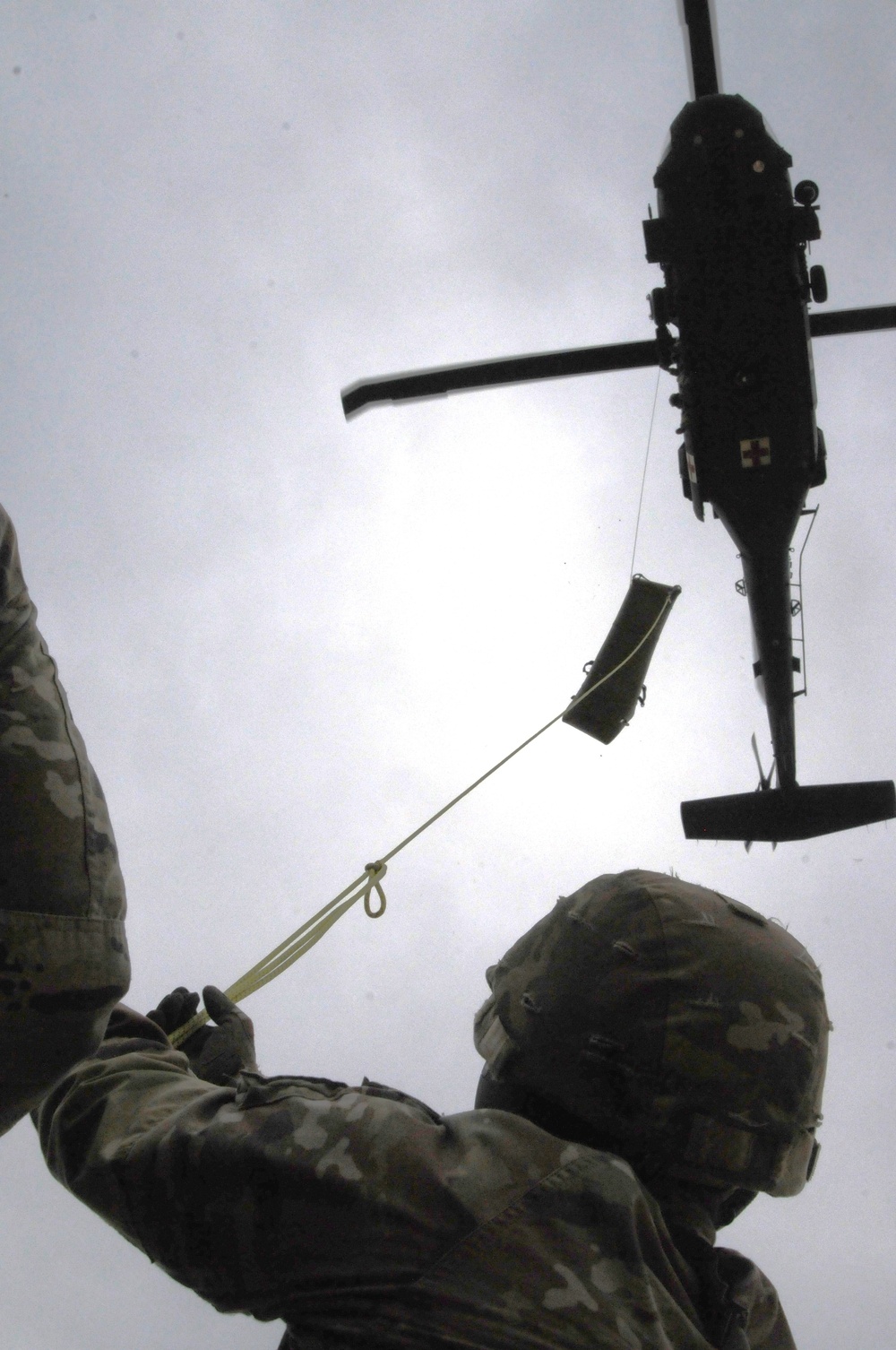 Fort Dix- MedEvac Training for 1st BN 114 Infantry