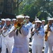 Navy Band Southeast performs at Magic Kingdom Park at Walt Disney World Resort