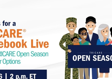Learn About TRICARE Open Season During Nov. 16 Facebook Event