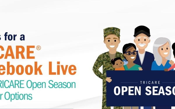 Learn About TRICARE Open Season During Nov. 16 Facebook Event