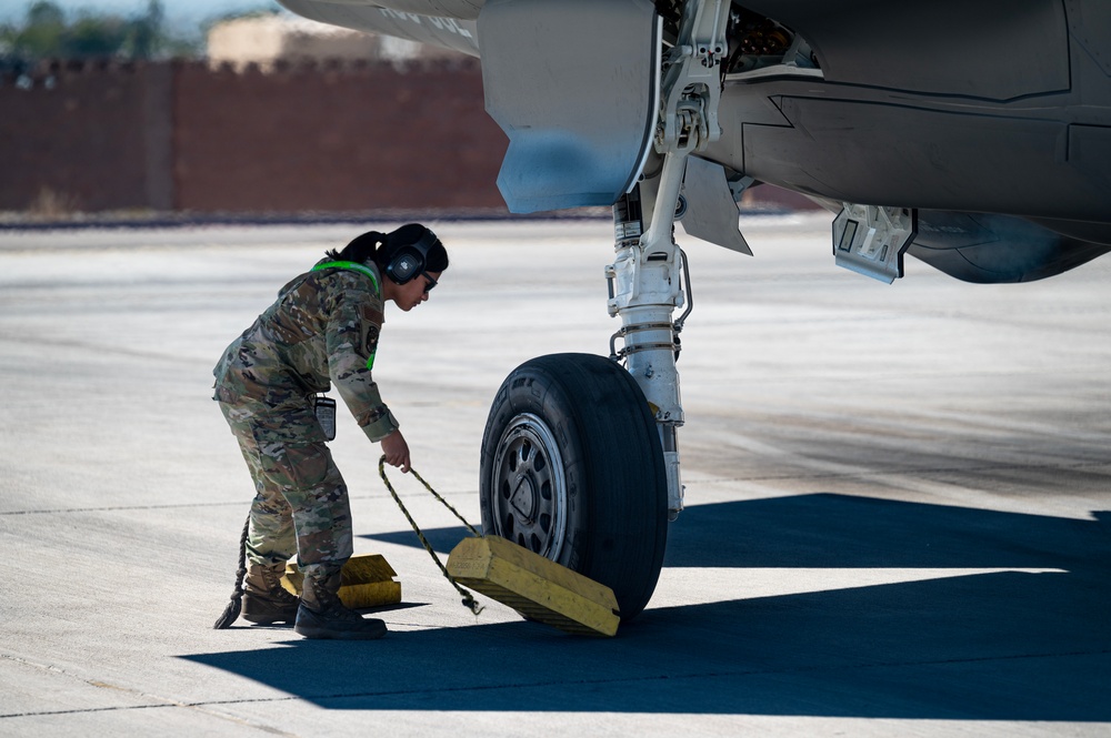 RAAF Supports 422nd TES at Nellis.