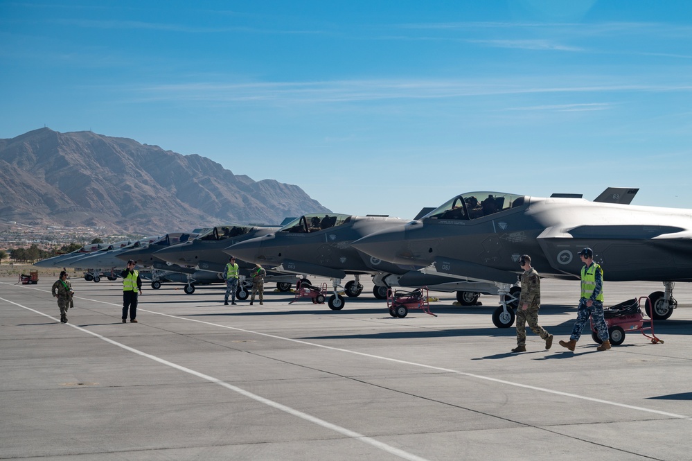 RAAF Supports 422nd TES at Nellis.