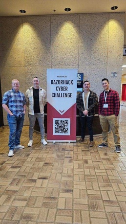 188th Intelligence Support Squadron Members Participate in Razorhack Cyber Challenge Competition