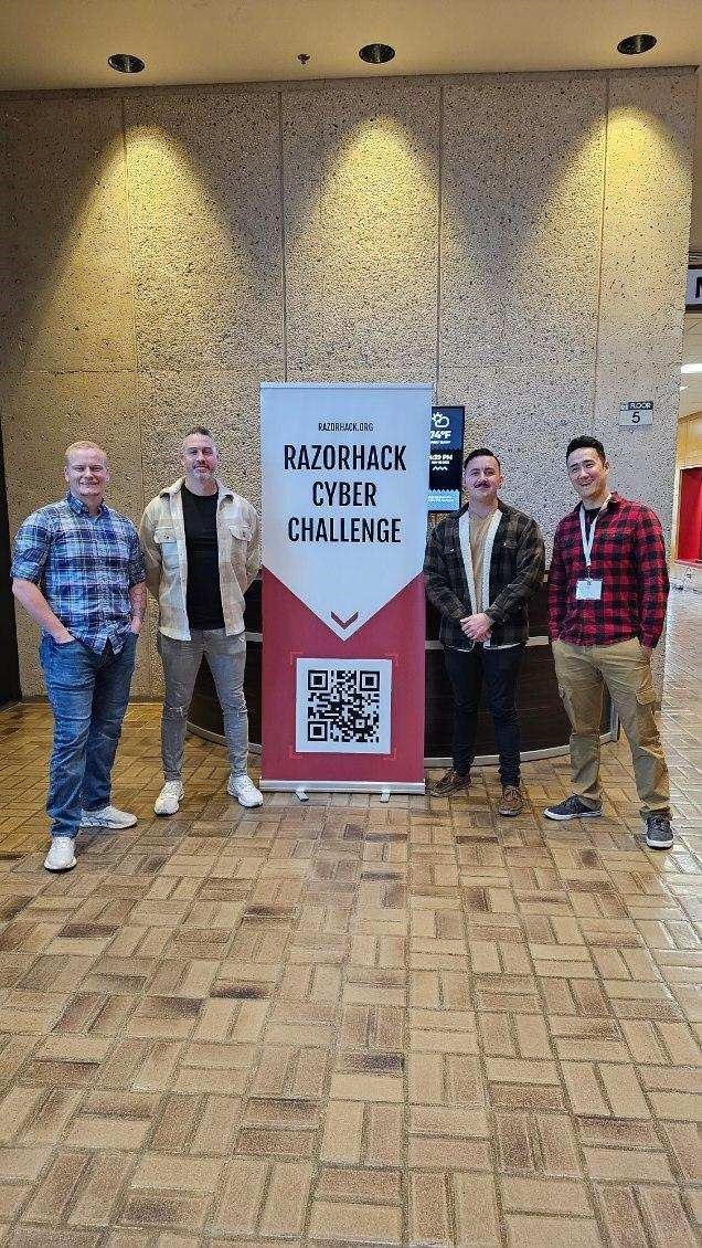 188th Intelligence Support Squadron Members Participate in Razorhack Cyber Challenge Competition
