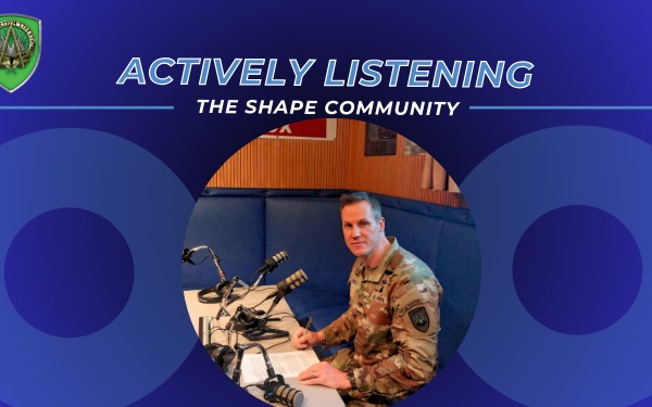 Conversations with the commander: SHAPE BSG