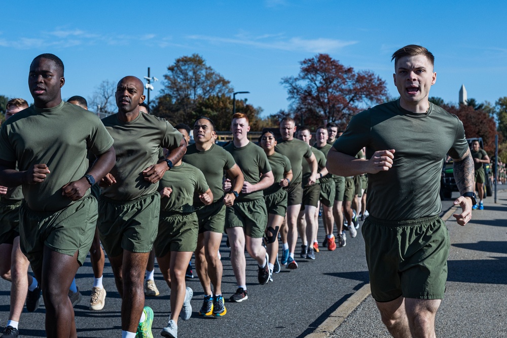 U.S. Marine Corps Motivational Run