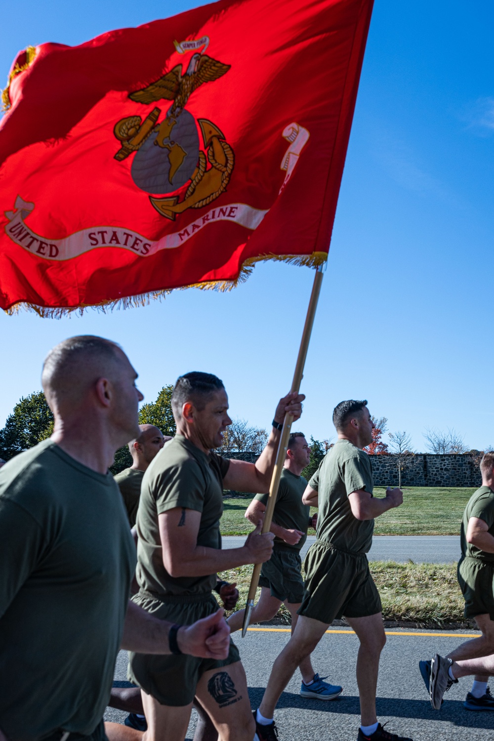 U.S. Marine Corps Motivational Run