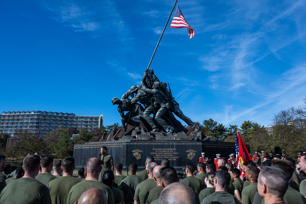 U.S. Marine Corps Motivational Run