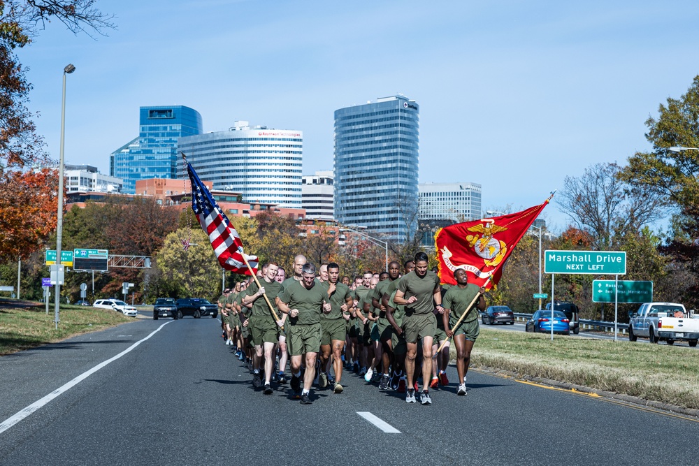 U.S. Marine Corps Motivational Run