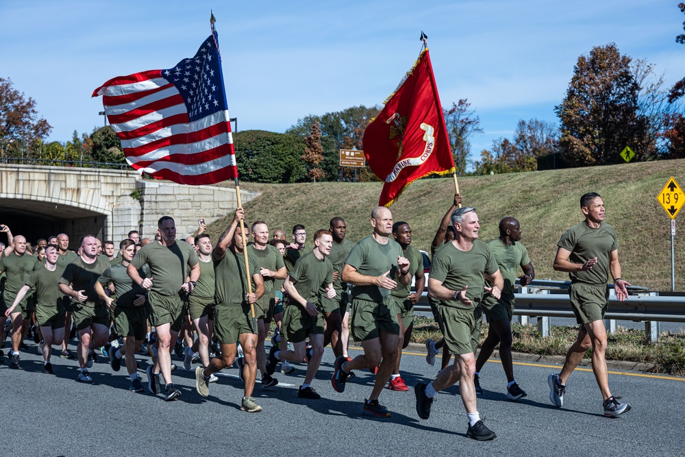 U.S. Marine Corps Motivational Run