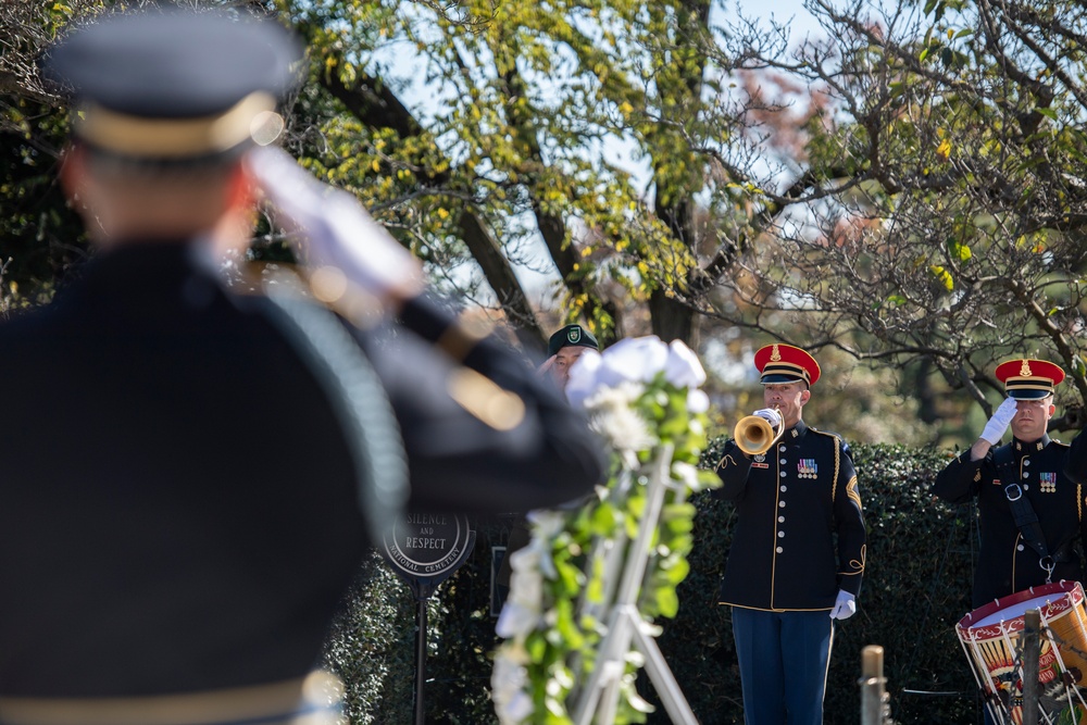 1st Special Forces Command (Airborne) Wreath-Laying Ceremony to Commemorate President John F. Kennedy's Contributions to the U.S. Army Special Forces