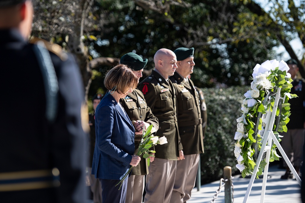 1st Special Forces Command (Airborne) Wreath-Laying Ceremony to Commemorate President John F. Kennedy's Contributions to the U.S. Army Special Forces