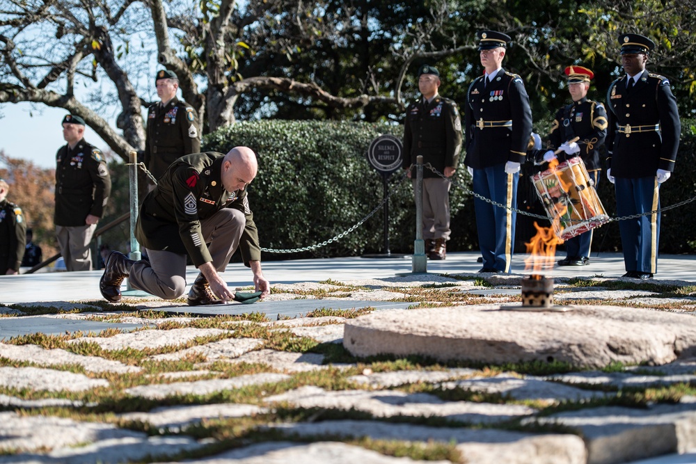 1st Special Forces Command (Airborne) Wreath-Laying Ceremony to Commemorate President John F. Kennedy's Contributions to the U.S. Army Special Forces