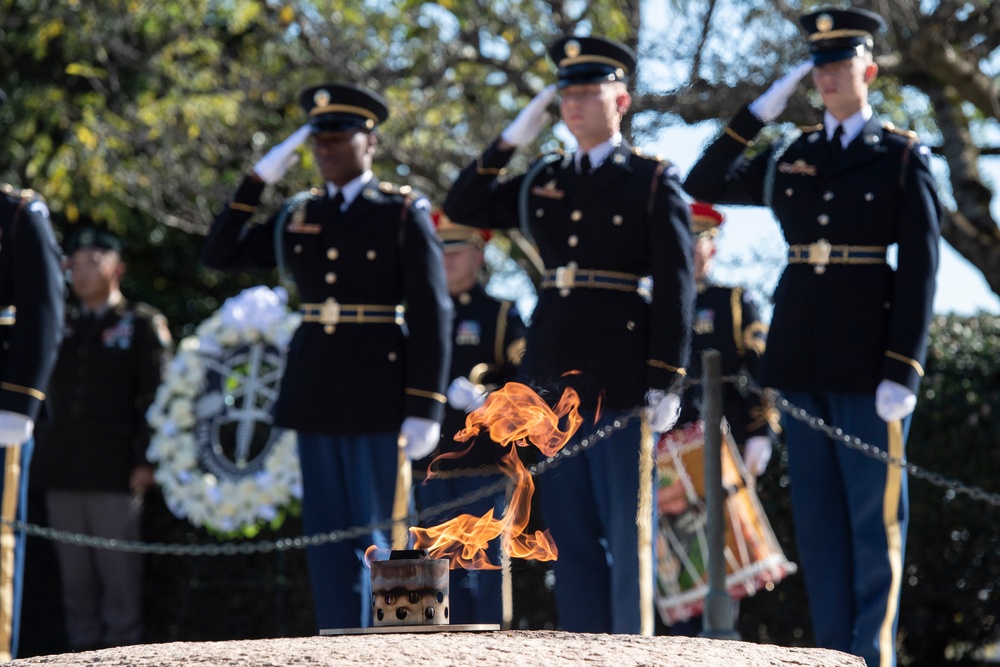 1st Special Forces Command (Airborne) Wreath-Laying Ceremony to Commemorate President John F. Kennedy's Contributions to the U.S. Army Special Forces