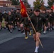 Marines stationed on Marine Corps Base Quantico celebrate the Marine Corps Birthday with a motivational run