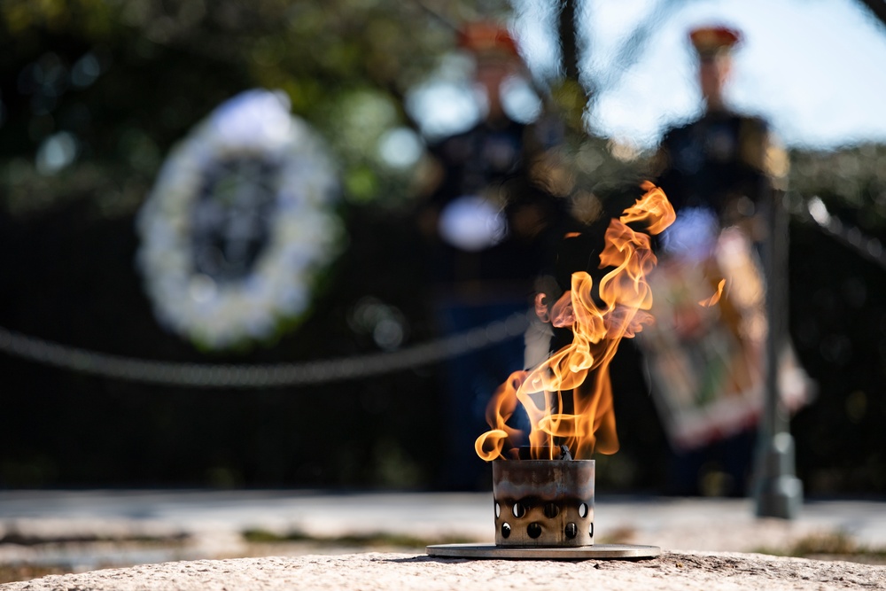 1st Special Forces Command (Airborne) Wreath-Laying Ceremony to Commemorate President John F. Kennedy's Contributions to the U.S. Army Special Forces