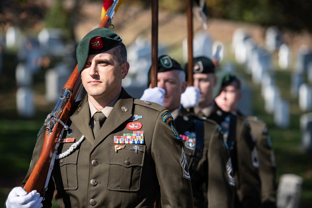 1st Special Forces Command (Airborne) Wreath-Laying Ceremony to Commemorate President John F. Kennedy's Contributions to the U.S. Army Special Forces