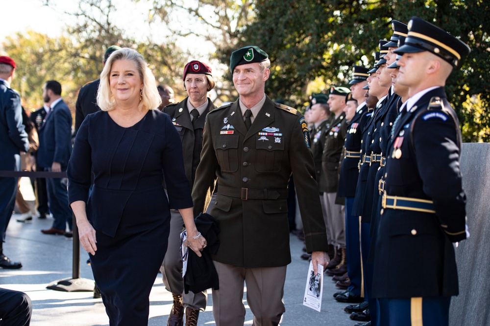 1st Special Forces Command (Airborne) Wreath-Laying Ceremony to Commemorate President John F. Kennedy's Contributions to the U.S. Army Special Forces