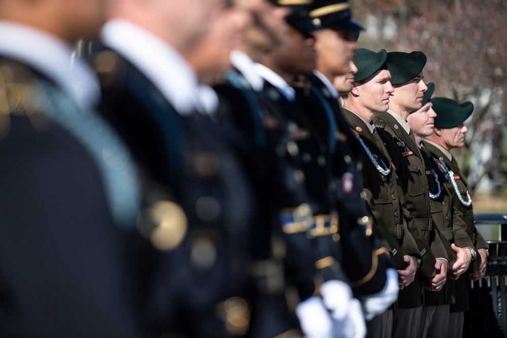 1st Special Forces Command (Airborne) Wreath-Laying Ceremony to Commemorate President John F. Kennedy's Contributions to the U.S. Army Special Forces